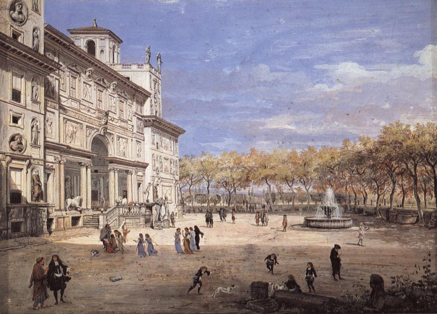 The Villa Medici in Rome